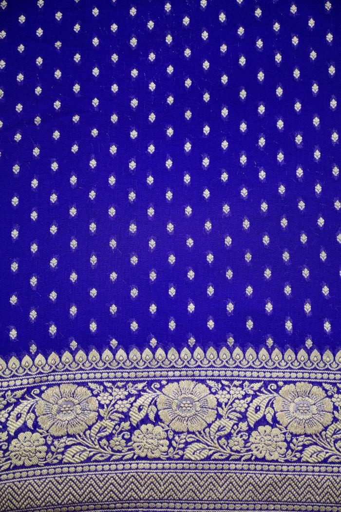 Banarasi Khadi Georgette saree 