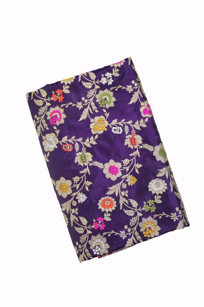 Royal Purple Banarasi Saree