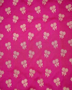 katan handloom reani pink smart Banarasi Saree