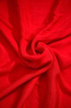 khaddi crape red plain saree 4 inch border Banarasi sree