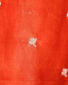 Almond and Golden Zari Weave Banarasi Saree