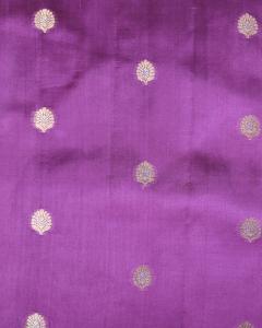 Water and Gold Zari Weaving Banarasi Saree