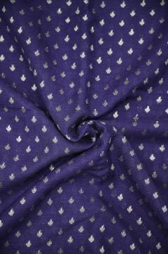 Banarasi Khaddi Viscose Silk Deep Lavendar Saree