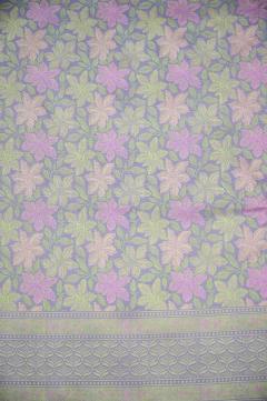 Pure Lavender Tanchui Katan Floral Banarasi Saree