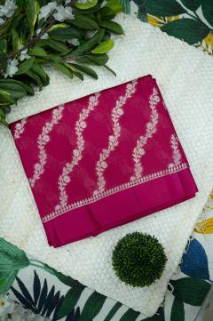 Raw Mango Silk Meenakari Zari Saree