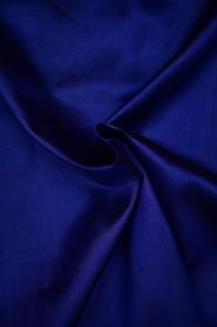 Navy Blue Raw Mango Dupion Banarasi Saree