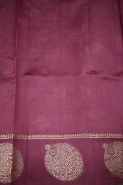 Raw Mango Silk Zari Saree in Light Wine & 7 Colors