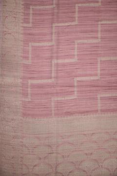 Pure Banarasi Moonga Pink Zari Saree