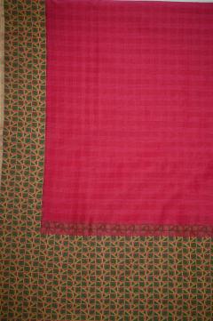 Supernet Banarasi Rani Pink Saree