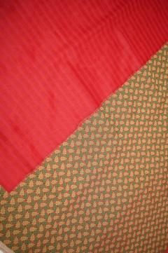 Supernet Bold Red Banarasi Saree