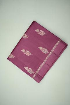 Mehandi Colour Raw Mango Silk Saree