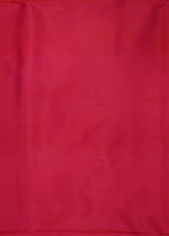 Pure Banarasi Katan Handloom 3 Piece Red Suit