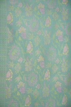 Pure Banarasi Katan Silk Light sea green Saree