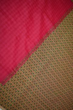 Supernet Banarasi Rani Pink Saree