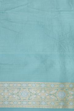 Pure Banarasi Sea Green Uppada Katan Saree