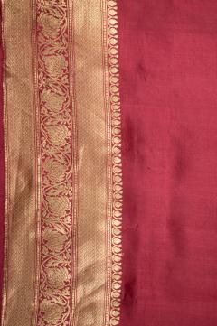 Pure Banarasi Katan Silk Onion Pink Saree