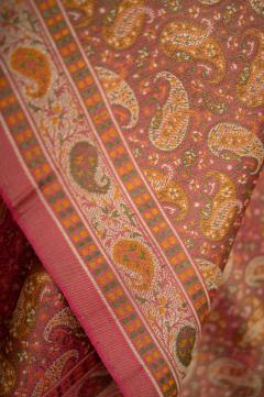 Pure Katan Tanchui Gajari Pink Banarasi Saree