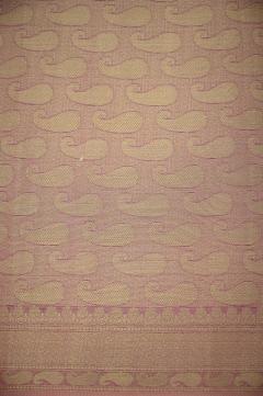 Supernet Lavender Pink Weave Banarasi Saree