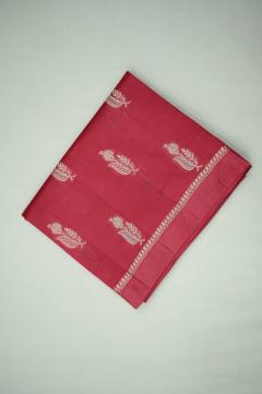 Mehandi Colour Raw Mango Silk Saree